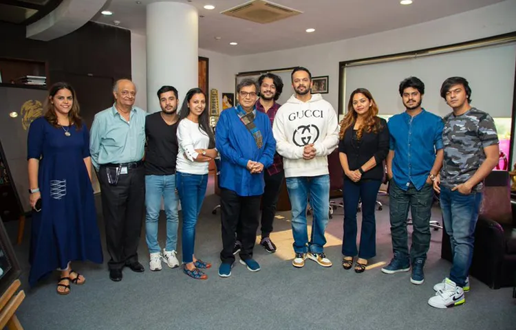 व्हिस्टलिंग वुड्स इंटरनेशनल के 5वें वेद सत्र में शामिल हुए रोहित शेट्टी