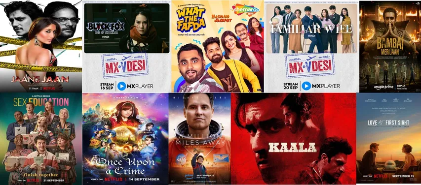 OTT Release: मनोरंजन से भरे एक सप्ताह के लिए हो जाइए तैयार, OTT पर देखें यह 5 जबरदस्त टॉप मूवीज और वेब सीरीज