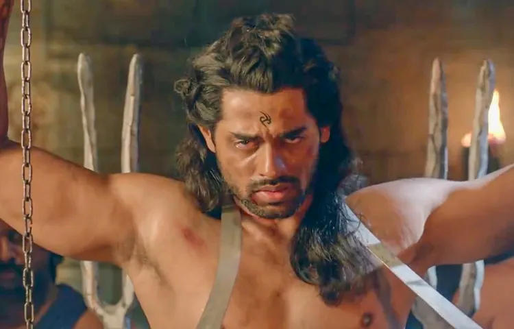'पोरस' के सेट पर ऋषि वर्मा को 10 घंटे तक बंधे रखा