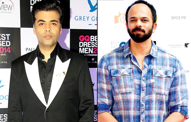 मिलिये रैपर करण जौहर और रोहित शेट्टी से