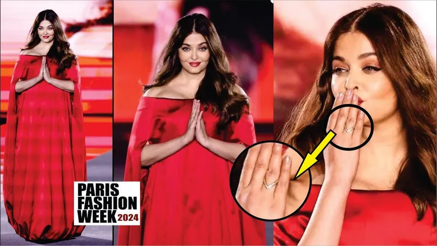 Aishwarya Rai Paris Fashion Week 2024 | Abhishek के प्यार की निशानी को फ्लॉन्ट करती दिखीं Aishwarya