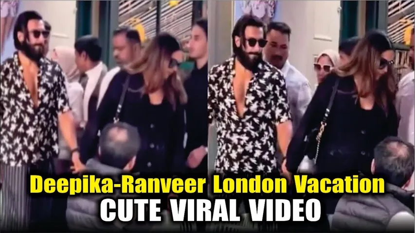 Deepika Padukone Ranveer Singh Babymoon Vacation CUTE VIRAL VIDEO | Deepika-Ranveer CUTE VIRAL VIDEO