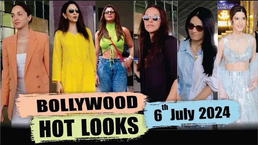 Bollywood Actress HOT LOOK | Kiara Advani | Rakul Preet Singh | Shanaya Kapoor | 6 July 2024 | 10 PM