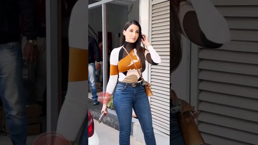 Nora Fatehi Spotted In Mumbai Today #shorts #norafatehi #bollywoodnews #trending #fashionstyle