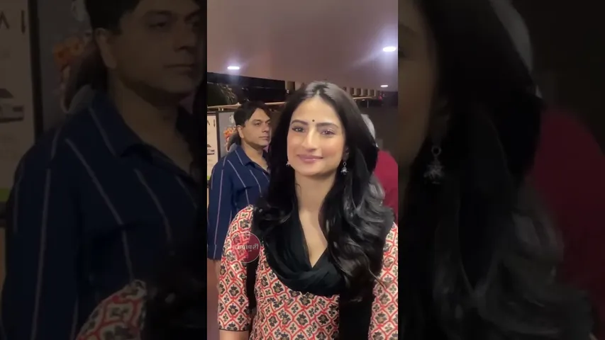 Bollywood Actress Palak Tiwari Spotted In Cute Traditional Outfit