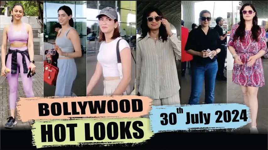 Bollywood Actress Hot Look | KHUSI KAPOOR | KRITI KHARBANDA | RAKUL PREET | 30th July 2024 | 10 Pm