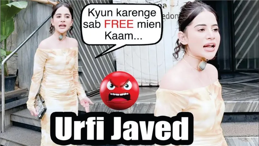 Urfi Javed ANGRY On Media | 'Only PAID want STAY' Urfi Javed ANGRY On her PR Team | Urfi New Look