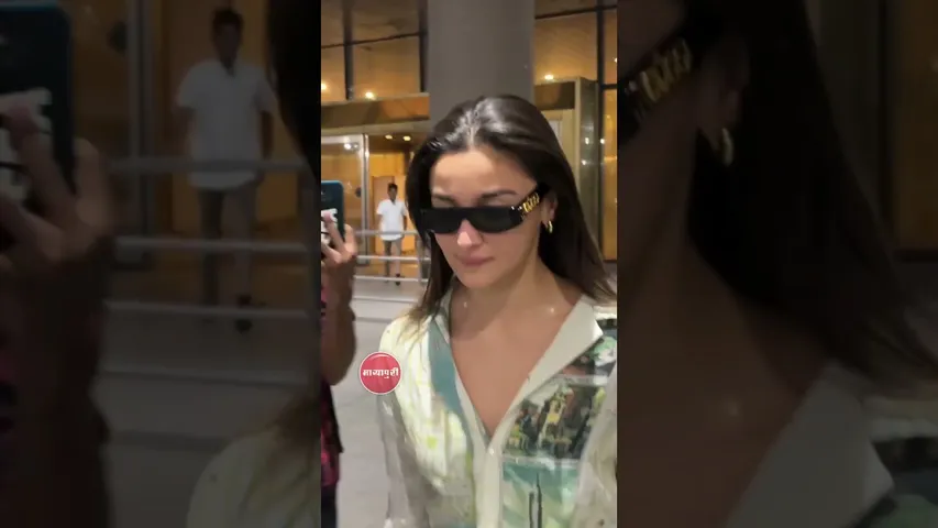 Alia Bhatt Returns Mumbai Spottd At Airport #shorts