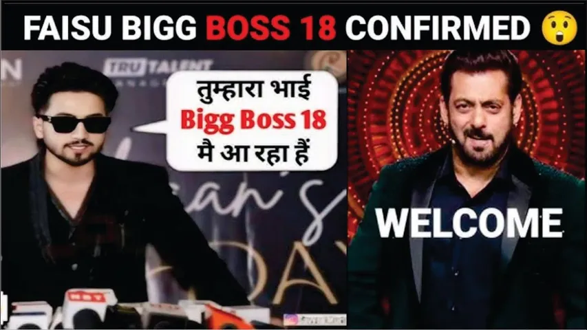 Mr Faisu Bigg Boss 18 Confirmed | BB 18 Mein Aa Raha Hai Ke Faisu Khud Kiya Iss Baat Ka Elaan
