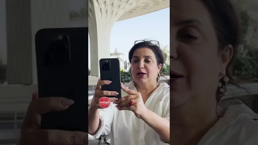 Farah Khan opts for casual chic at the airport
