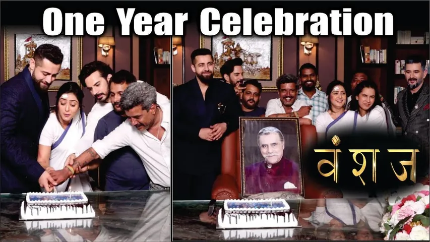 Vanshaj | Celebration On Set Of Completing One Year | Yuvika Aka Anjali, DJ Aka Mahir