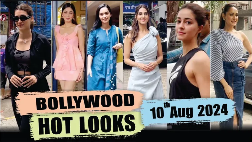 Bollywood Actress Hot Look | Kriti sanon | Manushi chhillar | Ananya Panday |10 Aug July 2024 |10 Pm