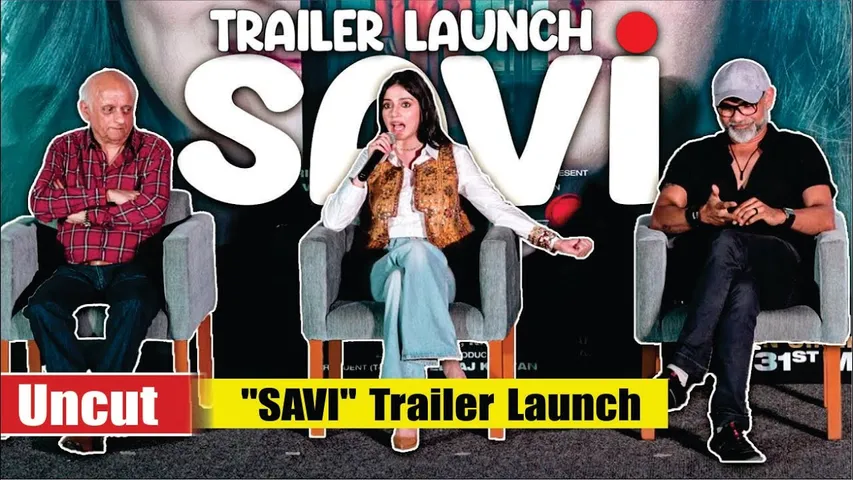 "SAVI" Movie Official Trailer Launch | Divya Khosla, Mukesh Bhatt, Abhinay Deo | SAVI Trailer Launch