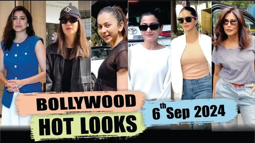 Bollywood Actress Hot Look | Rashmika Mandanna | Anushka Sharma | Kriti Sanon | 6th Sep 2024 | 10 Pm