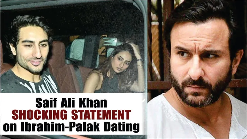 Saif Ali Khan SHOCKING STATEMENT on Ibrahim Ali Khan & Palak Tiwari Dating Rumours! | Saif Ali Khan