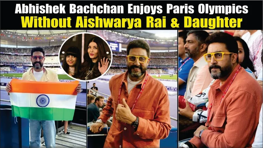 Abhishek Bachchan Enjoys Paris Olympics Without Aishwarya Rai