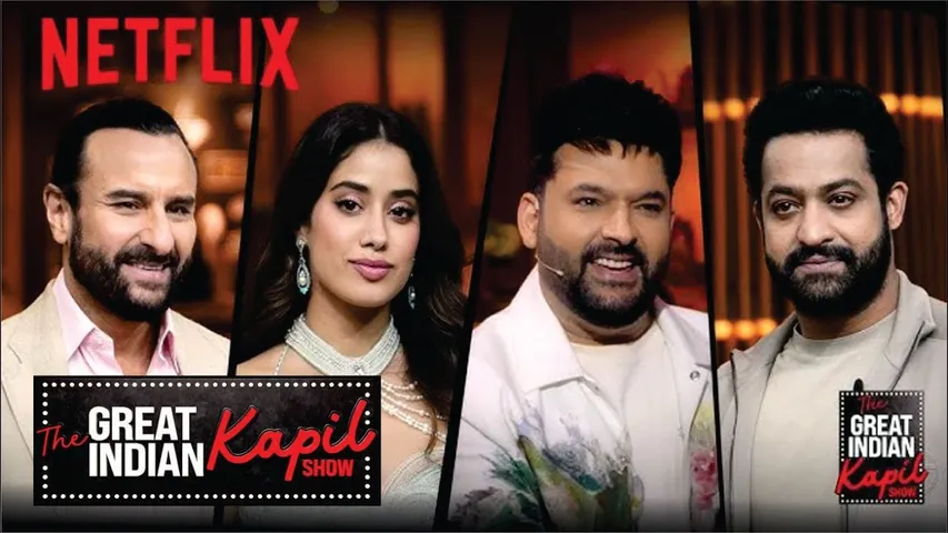 Jr. NTR, Janhvi Kapoor & Saif Ali Khan on The Great Indian Kapil Show | Devara 1 | Kapil Sharma