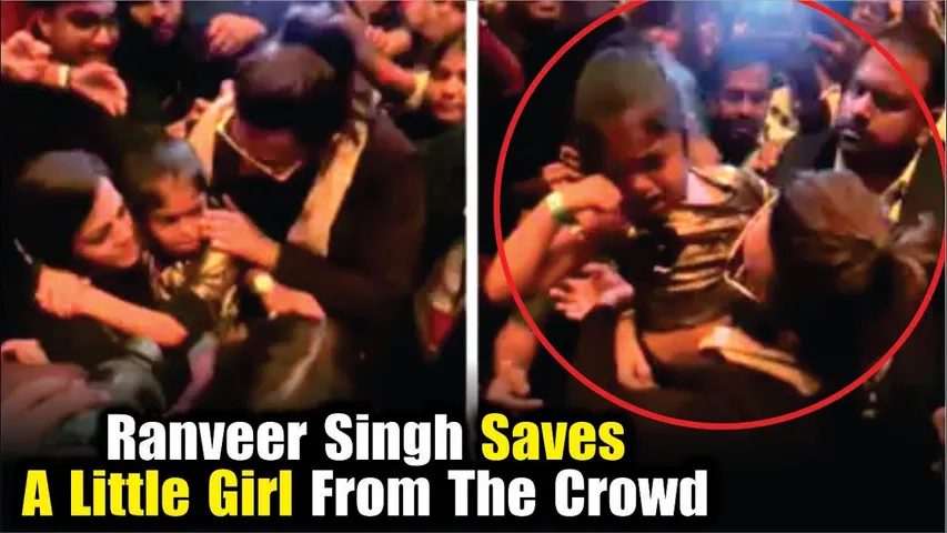 Ranveer Singh VIRAL VIDEO | Ranveer Singh Saves A Little Girl From The Crowd | Singham Again Trailer