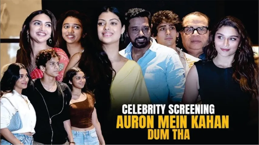 Auron Main Kahan Dum Tha | Special Screening | Saiee Manjrekar, Abhay Verma, Sreeleela & Many More
