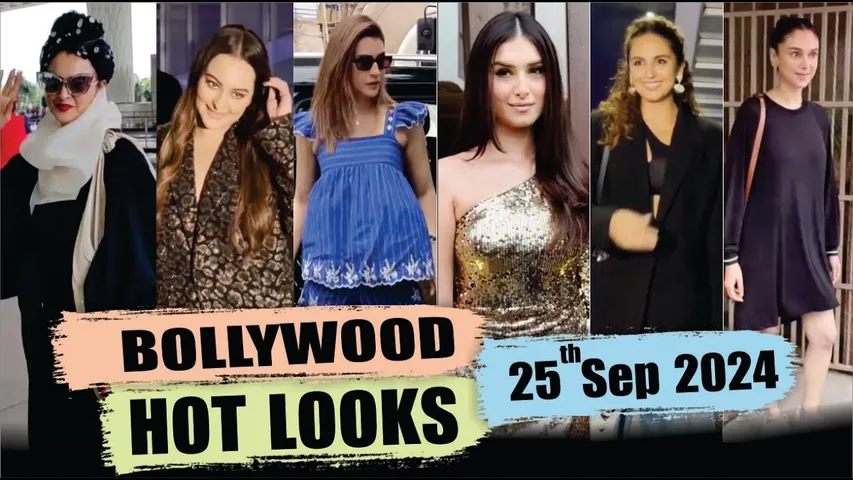 Bollywood Actress Hot Look | Kriti Sanon | Rekha | Aditi Rao | Sonakshi Sinha | 25th Sep 2024 |10 Pm