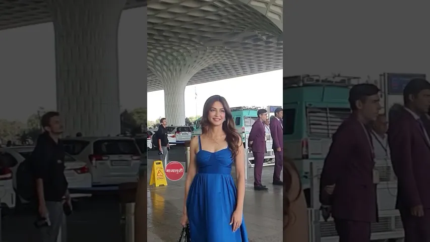 Actress Kriti Kharbanda Spotted At Airport  #kritikharbanda