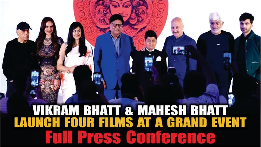 Vikram & Mahesh Bhatt Launch Four Films At A Grand Event