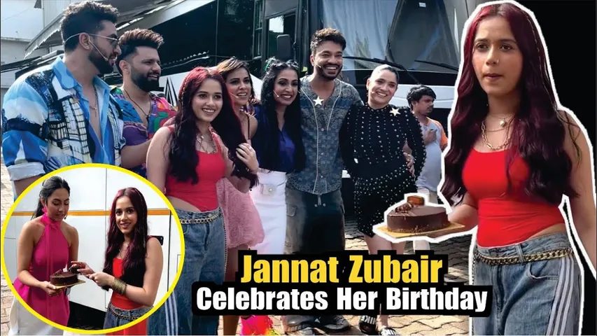 Jannat Zubair celebrates her birthday with her best friend Reem | Jannat Zubair Birthday Party