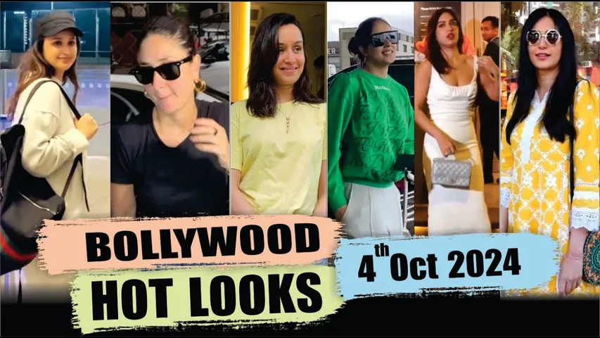 Bollywood Actress Hot Look | Kareena Kapoor | Parineeti chopra | Shraddha kapoor | 4 Oct 2024 |10 Pm