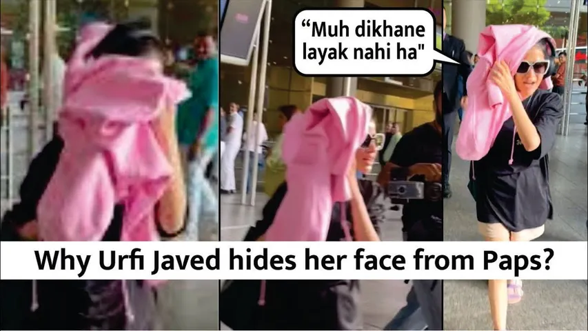 Why Urfi Javed hides her face from Paps? | Urfi Says “Muh dikhane layak nahi hai" | Urfi Hot Look