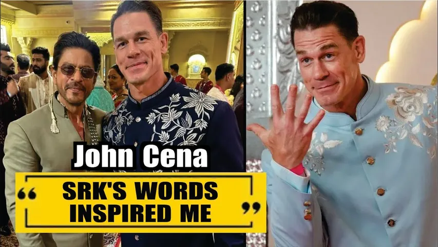 John Cena Reveals Reason How SRK Has The Positive Effect On My Life