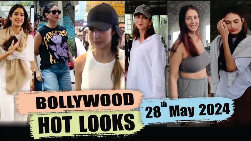 Bollywood Actress HOT LOOK | Malaika Arora | Kareena Kapoor | Janhvi kapoor  | 28th May 2024 | 10 PM
