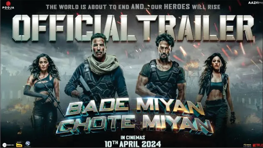 BadeMiyanChoteMiyan - OFFICIAL TRAILER | Akshay Kumar | Tiger Shroff |Prithviraj |Sonakshi |Manushi
