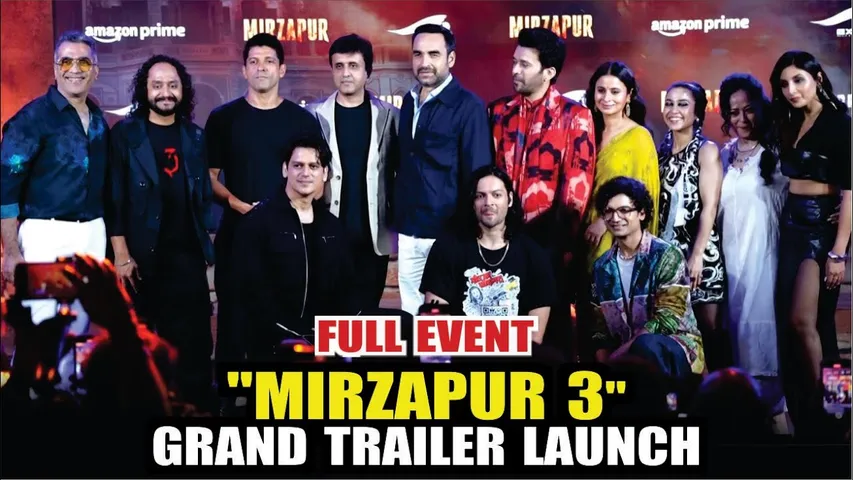 MIRZAPUR 3 | MIRZAPUR 3 TRAILER LAUNCH | FARHAN AKHTAR | PANKAJ TRIPATHI | ALI FAZAL | VIJAY VARMA