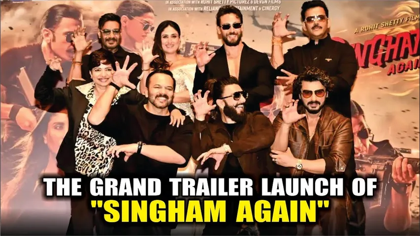 Singham Again | Official Trailer Launch | AJAY DEVGN, ROHIT SHETTY, ARJUN KAPOOR, RANVEER, KAREENA