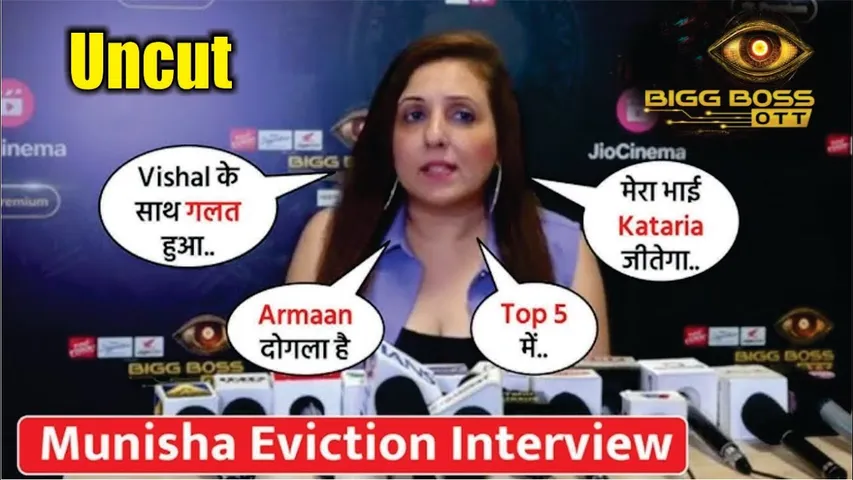 Munisha Khatwani EXPOSED Interview After Eviction | Reaction on Vishal & Armaan | Bigg Boss OTT 3