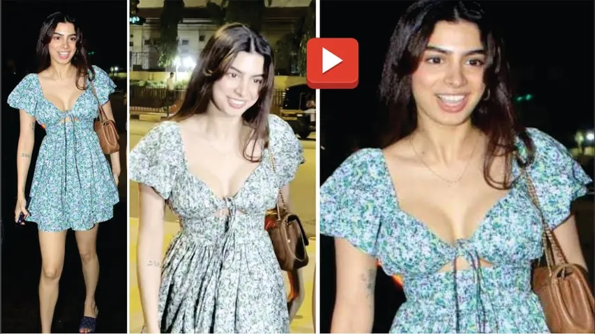 Khushi Kapoor H0T Look | Khushi Kapoor Hot Video | Khushi Kapoor Spotted Video | #KhushiKapoor