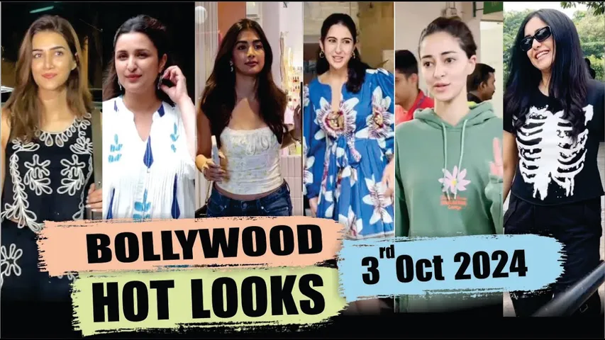 Bollywood Actress Hot Look | Kriti Sanon | Parineeti chopra | Ananya Panday | 3rd Oct 2024 | 10 Pm