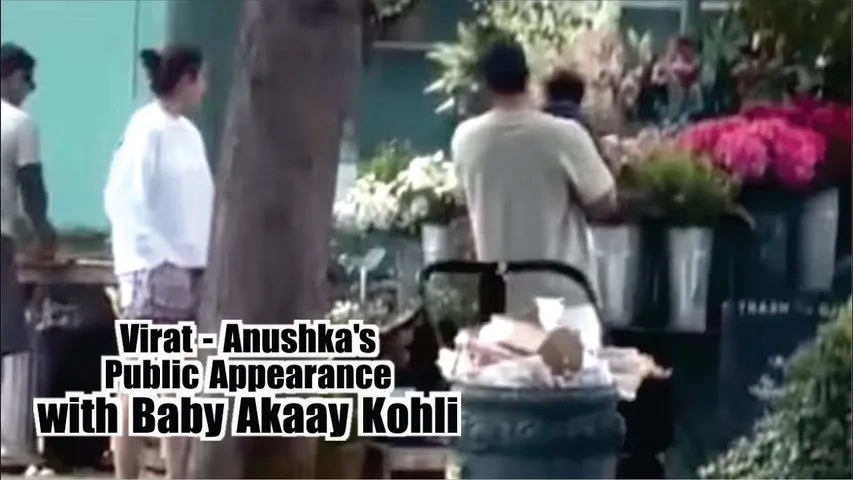 Virat - Anushka's Public Appearance with Baby Akaay Kohli | Akaay's 1st public outing with Virushka