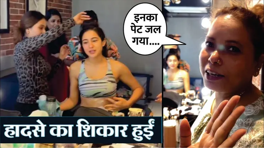 Sara Ali Khan suffers burns on belly while promoting her upcoming projects | Mayapuri Cut