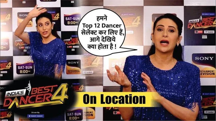 India's Best Dancer Season 4 | On Location