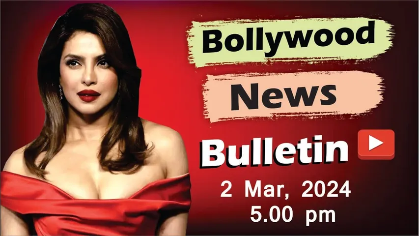 Bollywood News | 02nd Mar 2024 | Priyanka Chopra | Deepika- Ranveer | Tiger Shroff | Manisha | 5 PM