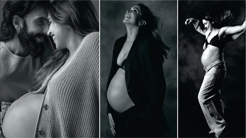 Deepika Padukone Flaunts Baby Bump In Heartwarming Pregnancy Shoot With Hubby Ranveer Singh