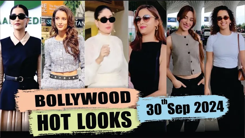 Bollywood Actress Hot Look | Triptii Dimri | Kareena Kapoor | Sonam Kapoor | 30th Sep 2024 | 10 Pm