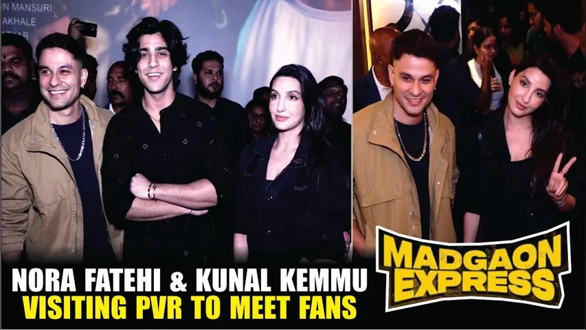 Nora Fatehi & Kunal Khemu Visit PVR To Meet Fans | "Madgaon Express" Movie Review | Bollywood News