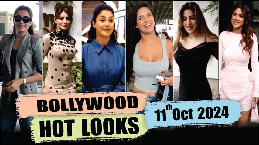 Bollywood Actress Hot Look | Rashmika mandanna | Urvashi rautela | Shehnaaz  | 11th Oct 2024 | 10 Pm