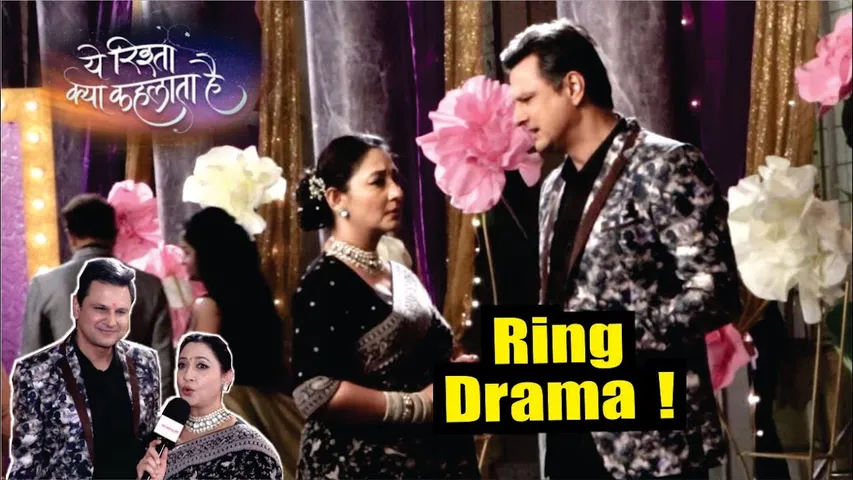 YRKKH | On Location | Engagement Ke Vakt Kya Hoga Yeh Khoyi Hui Ring Ka Drama, Vidya In Shock!