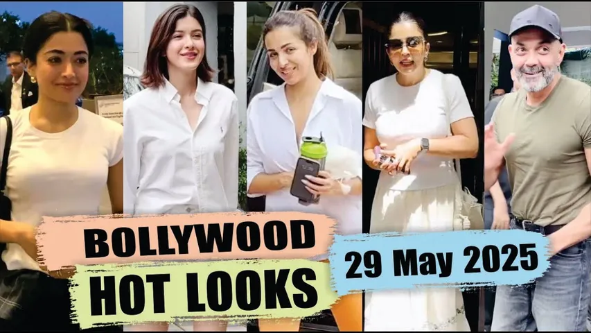 Bollywood Actress Hot Look | Rashmika Mandanna | Malaika Arora | Shanaya Kapoor | 29th May 2025
