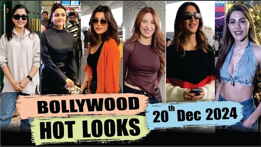 Bollywood Actress Hot Look | Rashmika Mandanna | Wamiqa Gabbi | Vaani Kapoor | 20th Dec 2024 | 10 Pm