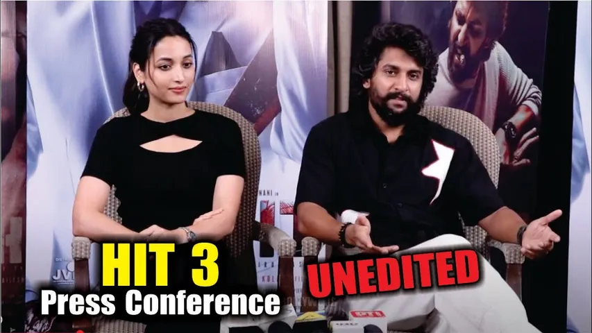 HIT 3 Trailer | HIT 3  Press Conference | Nani And Srinidhi Shetty UNEDITED RAW Interview | HIT 3