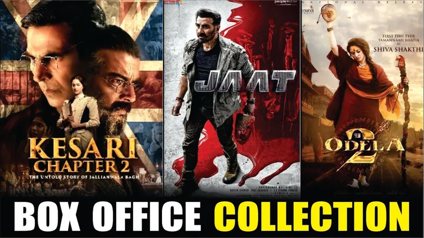 Kesari Chapter 2 Vs Jaat | Kesari 2 | Jaat | Odela 2 | Box Office Collection | Sunny Deol | Akshay